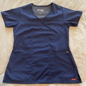 Grey’s Anatomy scrub top, navy, small